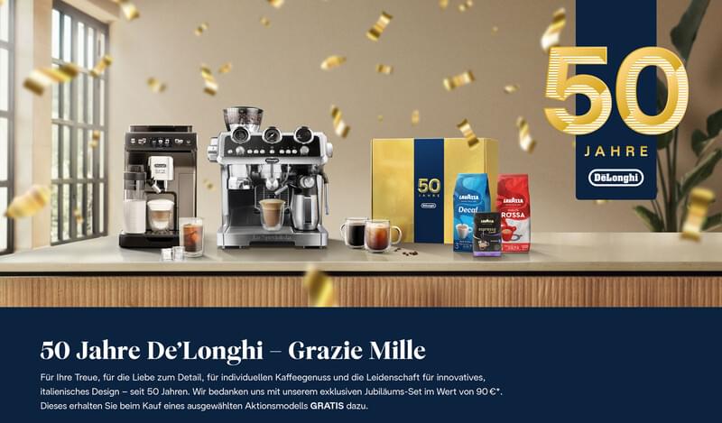 50 Jahre De´Longhi