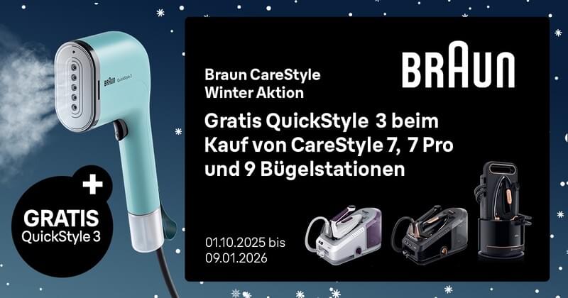 Braun CareStyle Winter Aktion