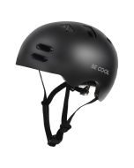 BE COOL Unisex Schutzhelm S für Kinder/Jugendliche - (53-55cm), für Fahrräder und Scooter - schwarz