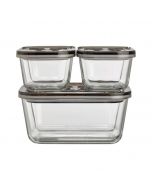 Caso VacuBoxx Eco-Set - Frischebehälter-Set 3-teilig - produkt