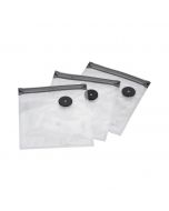 Caso Zip-Beutel 20 x 23 cm - Zip-Beutel für Vakuumierer - 20 Stck. - transparent