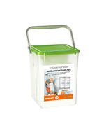 clearwhite Waschmittel-Aktions-Kübel - je 1x Runddose Colorwaschpulver u. Vollwaschpulver