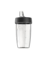 Kenwood KAH740PL Smoothie 2 go Aufsatz - für alle Chef-, Chef XL- & Major-Modelle - grau-transparent
