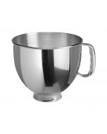 KitchenAid 5K5THSBP - Edelstahlrühschüssel 4,8 Liter - poliert mit Griff - edelstahl - Hauptfoto