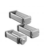 KitchenAid 5KSMPRA - 3 Nudel-Vorsätze im Set - edelstahl