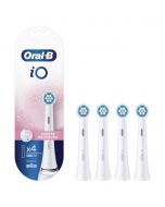 Oral-B iO Sanfte Reinigung weiß 4er - Ersatz-Zahnbürsten / Aufsteckbürsten - weiß
