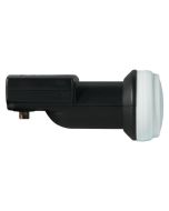 TechniSat Universal Single LNB mit Satfinder 40mm - Digital-LNB mit 1 Legacy-Ausgang und Satfinder - schwarz