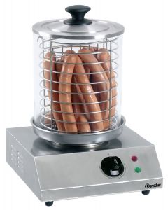 Bartscher Hot Dog-Gerät - eckig - silber