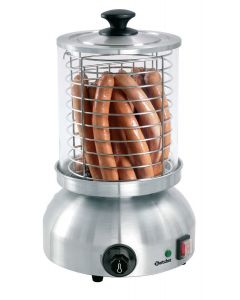 Bartscher Hot Dog-Gerät - rund- silber