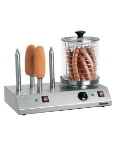 Bartscher Hot Dog-Gerät - 4 Toaststangen - silber