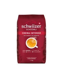 Schwiizer Schüümli Crema Intenso, 1 kg Bohnen