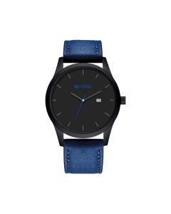 BE COOL BCW07BS - Armbanduhr - schwarz-blau