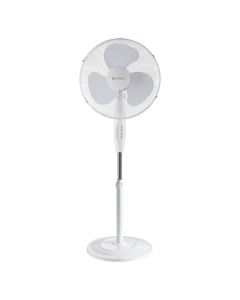 BE COOL BC18ST2403 - Stand-Ventilator 26 cm, mit Timer - weiß