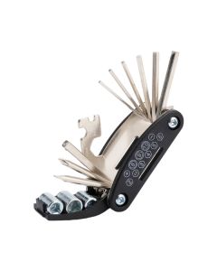 BE COOL Multi-Inbus-Werkzeug - 16in1 Universal-Werkzeug für Fahrräder und Scooter