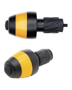 BE COOL Universal Blinkereinsätze für Lenker-Enden - LED-Blinker Set mit 3 Leuchtmodi - schwarz