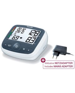 Beurer Blutdruckmessgerät BM40 inkl. Netzadapter weiß - produkt 