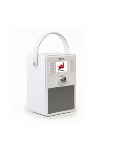Block eMotion - tragbares Radio mit DAB+, Bluetooth & Spotify-Connect - weiß
