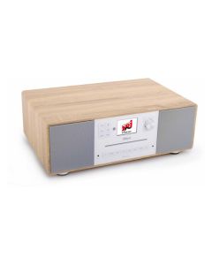 Block Passion - CD-Internetradio/DAB+/FM mit Bluetooth, USB, Spotify Connect, Wireless Charging - walnuss