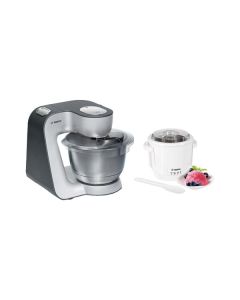 Bosch MUM58310 Serie 4 + MUZ5EB2 - Küchenmaschine inkl. gratis Eisbereiter - silber