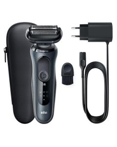 Braun 61-N1000s Series 6 - Rasierer - schwarz-grau