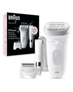 Braun 7-441 Silk-épil 7 - Epilierer - weiß-grau