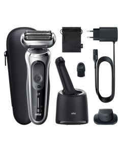 Braun 71-S7200cc Series 7 - Rasierer inkl. Reinigungsstation - silber