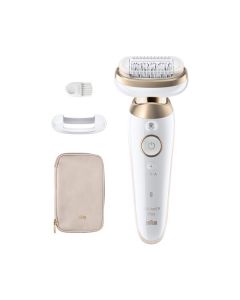 Braun 9-011 Silk-épil 9 Flex 3D - Epilierer - weiß-gold
