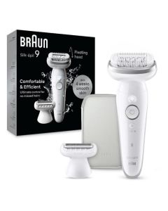 Braun 9-041 Silk-épil 9 - Epilierer - weiß-silber