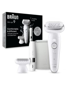 Braun 9-341 Silk-épil 9 - Epilierer - weiß-silber