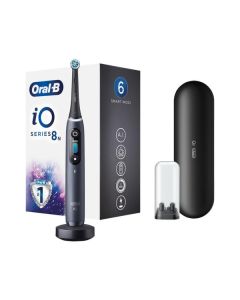 Braun Oral-B iO Series 8N Black Onyx - elektrische Zahnbürste - schwarz