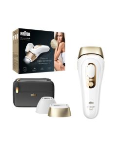 Braun PL5140 Silk-expert Pro 5 - IPL-Haarentfernungsgerät - weiß-gold
