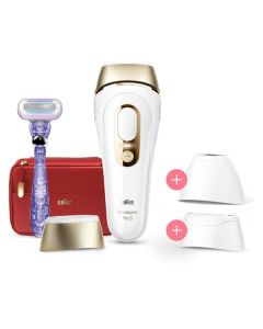 Braun PL5267 Silk-expert Pro 5 - IPL-Haarentfernungsgerät - weiß-gold