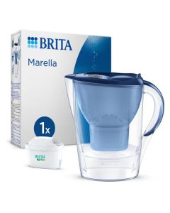 BRITA Marella - Tischwasserfilter 2,4l inkl. MAXTRA PRO ALL-IN-1 - blau