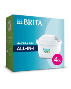 BRITA MAXTRA Pro All-in-1 - Filterkartusche für BRITA Tischwasserfilter - 4er Pack
