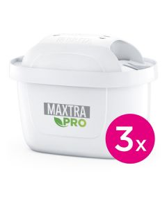 BRITA MAXTRA Pro Extra Kalkschutz Pack 3 - Filterkartusche für BRITA Tischwasserfilter