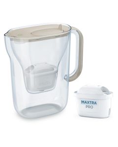 BRITA Style Essential - Tischwasserfilter 2,4l inkl. MAXTRA Pro Pure Performance - sand