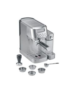 Caso Espresso Gourmet Latte - Siebträgermaschine - silber