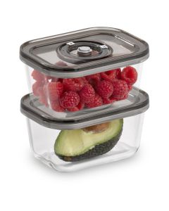 Caso VacuBoxx Eco-Duo S - Frischebehälter-Set 2-teilig je 500ml