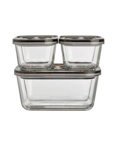 Caso VacuBoxx Eco-Set - Frischebehälter-Set 3-teilig - produkt