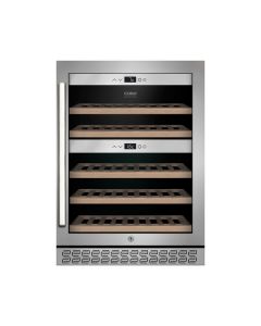 Caso WineChef Pro 40 - Weintemperierschrank mit Kompressor-Technik - edelstahl
