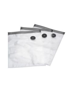 Caso Zip-Beutel 26 x 35 cm - Zip-Beutel für Vakuumierer - 20 Stck. - transparent