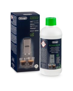 DeLonghi SET DLSC500 EcoDecalk - Coffee Care Kit - Reinigungsset für Kaffeevollautomaten & Espressomaschinen - Flasche und Verpackung