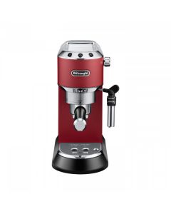 DeLonghi EC685 Dedica - Siebträgermaschine  - Rot Frontansicht