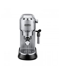 DeLonghi EC685 Dedica - Siebträgermaschine  - Silber Frontansicht