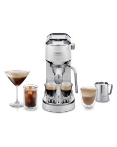 DeLonghi EC890.WI Dedica Duo - Siebträgermaschine - weiß