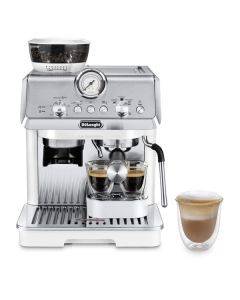 DeLonghi EC9155.W La Specialista Arte - Siebträgermaschine mit Mahlwerk - weiß