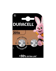 Duracell Lithium 2016 (CR2016) B2 - Electronics Blister 2 - 2er Pack