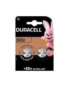 Duracell Lithium 2032 (CR2032) B2 - Electronics Knopfzelle Blister 2 - 2er Pack