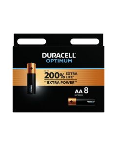 Duracell Optimum AA (MN1500/LR6) K8 - Mignon Batterien Blister 8 - 8er Pack