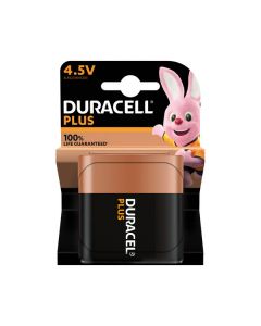 Duracell Plus 4,5V (MN1203/3LR12) K1 - Flachbatterie Blister 1 - 1er Pack